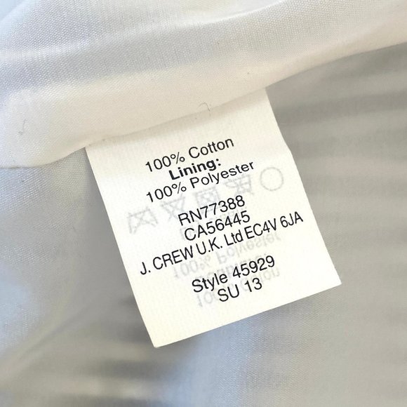 J. Crew Seersucker Stripe No. 2 Pencil Skirt with Neon Trim, Size 4 - Picture 9 of 10